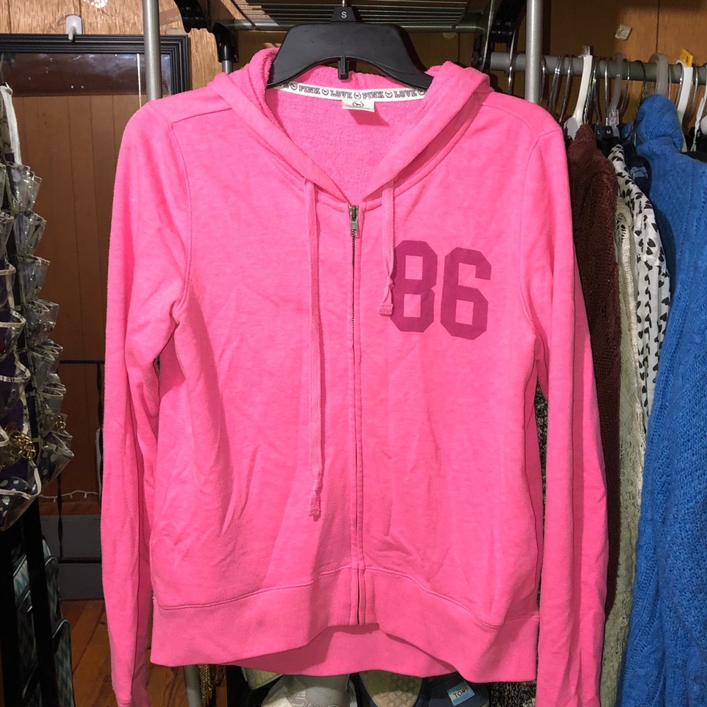 PINK hooded jacket